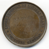 Médaille d'accessit au Concours Général à l'effigie de Napoléon III. 