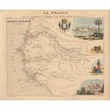 Carte de l'Afrique française (Sénégal). 