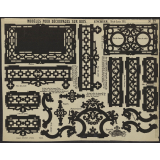 Modèles pour découpages sur bois. Encrier (Style XIII). N° 77.