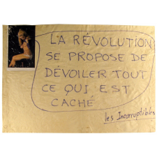 La Révolution se propose de dévoiler tout ce qui est caché.