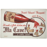 Buvard publicitaire. Le bon vin Ma Cave.