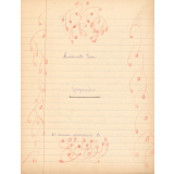 Cahier de géographie.