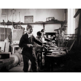 Ecole de garçons de Haumont - Travail du métal. 