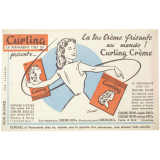 Buvard publicitaire. Curling - La permanente chez soi. 