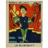 Cartes réclame. Phosphatine Falières. Histoire des jeux. 