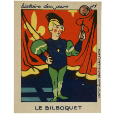 Cartes réclame. Phosphatine Falières. Histoire des jeux. 