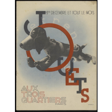 Aux Trois Quartiers, Paris. Jouets, étrennes.
