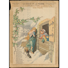 La Cigale et la Fourmi. (Fable de La Fontaine).