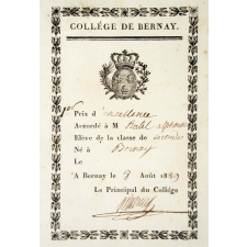 Ex-praemio . Collège de Bernay.