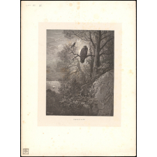 Fable de La Fontaine. L'Aigle et la Pie.