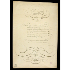 Modèle d'écriture. Posture du Corps.