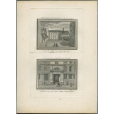 College du Cardinal Le Moine, fondé, en 1302, par Jean Le Moine, Cardinal-prêtre. Cour du college du cardinal Le Moine.