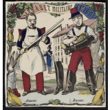 Alphabet militaire comique.