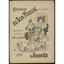 Au Bon Marché. Etrennes, jouets 1898. 