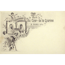 Souvenir de la visite du Czar et de la Czarine à Paris 1896.