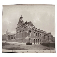 Ville de Lille / Ecole maternelle - Vue sur l'angle.