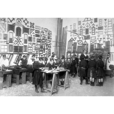 Travaux manuels - Ecole de garçons rue Dupaty à Bordeaux.
