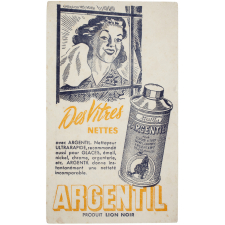 Buvard publicitaire. Argentil.