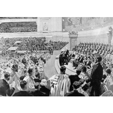 La cérémonie d'inauguration de l'Université à la Sorbonne.