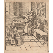 Le Jeune Maximilien Ier à l'école du Palais. 