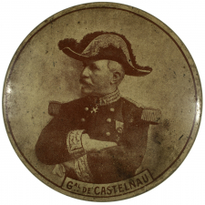 Boîte à l'effigie du général de Castelnau.