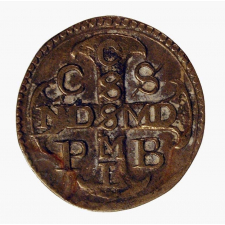 Médaille d'exorcisme dite de saint Benoît. 