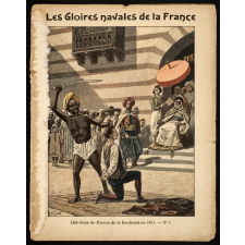 Héroisme de Porcon de la Bardinais en 1681 - Les gloires navales de la France. N°3. 