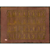 Feuille de saints. 