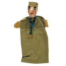 Marionnette à gaine. 