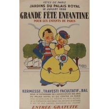 Grande fête enfantine pour les enfants de Paris.