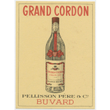 Buvard publicitaire. Grand Cordon. Pellisson Père & C°.
