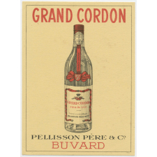 Buvard publicitaire. Grand Cordon. Pellisson Père & C°.