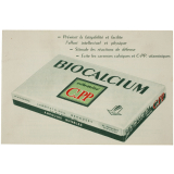 Buvard publicitaire. Biocalcium.