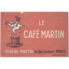 Buvard publicitaire. Le Café Martin.