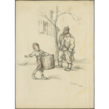 L'enfant et le prussien. 