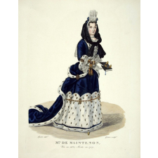 Mme de Maintenon. Née en 1635, Morte en 1719