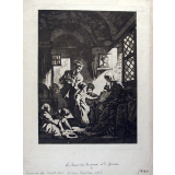 La leçon de lecture à la ferme. 