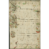 Calligraphie néerlandaise. 