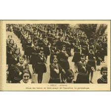 Soeurs de St-Joseph de l'Apparition - Marseille - Grèce - Athènes - Elèves des Soeurs de Saint-Joseph de l'Apparition - La gymnastique.