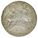 Médaille de l'Exposition Universelle de 1889. 