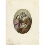 Image religieuse. Sainte Anne. 