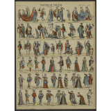 Costumes de théâtre (La Tour de Nesle, La Muette de Portici).