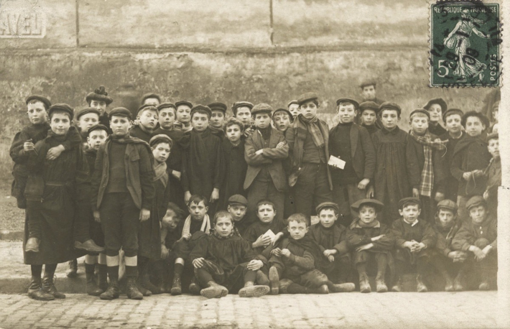 Photo de classe. 