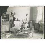 Ecole maternelle Xavier Aubryet : exposition de travaux manuels par les écoles du département de l'Aisne. 