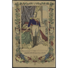 Napoléon III (Charles-Louis), Empereur des Français, né le 20 avril 1808.