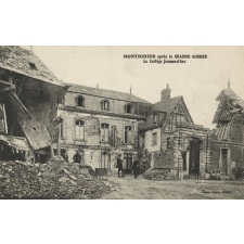 Montdidier après la Grande Guerre - Le Collège Jeanne-d'Arc.