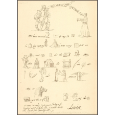 A letter in hieroglyphe drawings, from the Princess Louisa, daughter of Frederick King of Bohemia, to the Lord Goring.