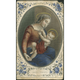 Image religieuse. Mater christi.