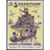A la Samaritaine, Paris. Jouets, étrennes 1938.