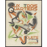 Aux Trois Quartiers, Paris. Jouets, étrennes.
